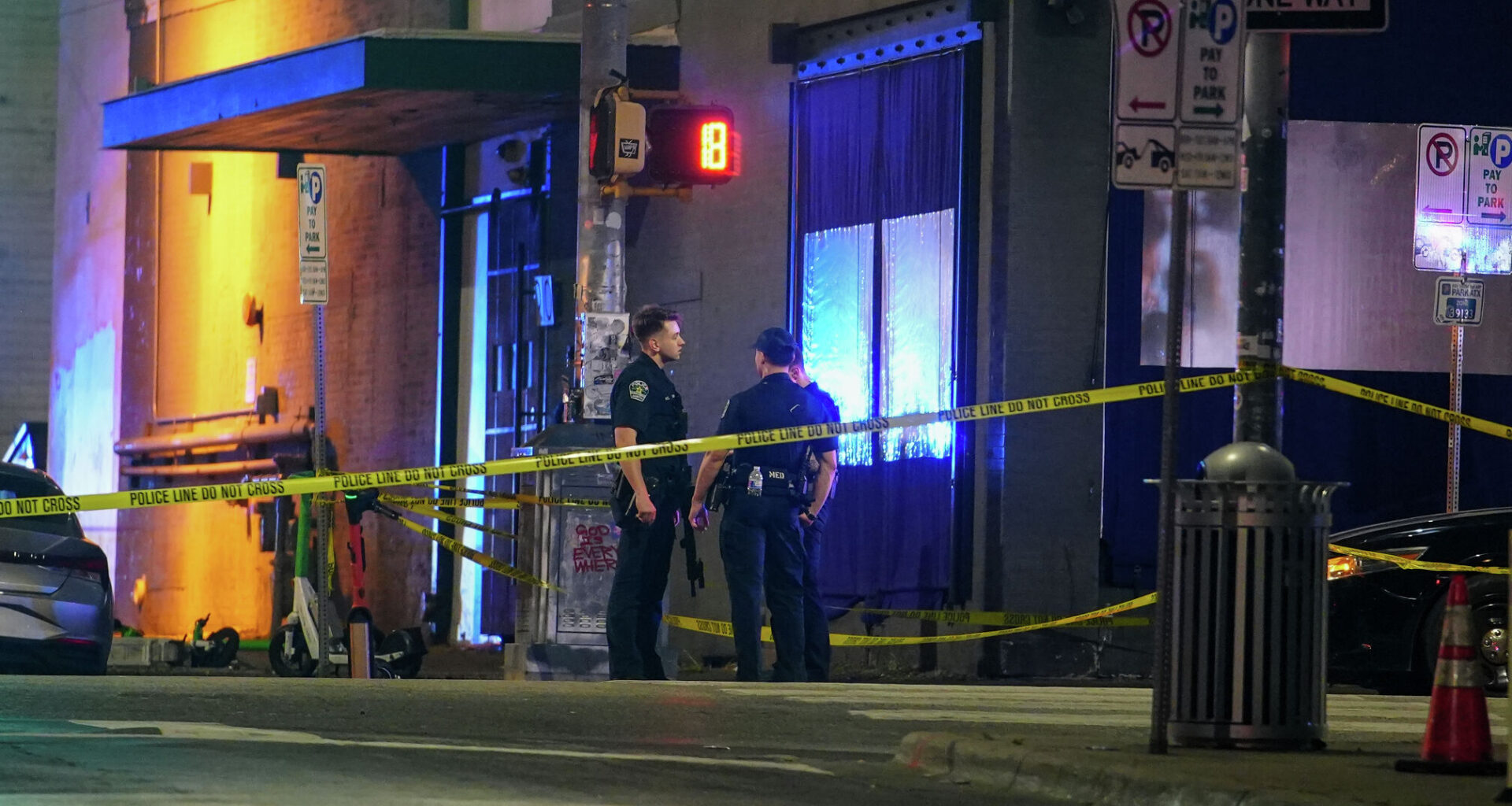 Austin Mayor Kirk Watson provides a briefing on the mass shooting that occurred early Sunday morning March 1, 2026 near West Sixth Street and Nueces in downtown Austin.