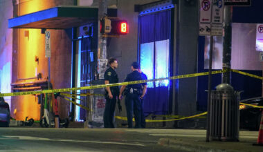 Austin Mayor Kirk Watson provides a briefing on the mass shooting that occurred early Sunday morning March 1, 2026 near West Sixth Street and Nueces in downtown Austin.