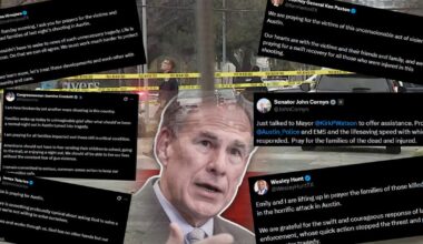 Texas leaders react to deadly Austin mass shooting leaving 3 dead, 14 injured
