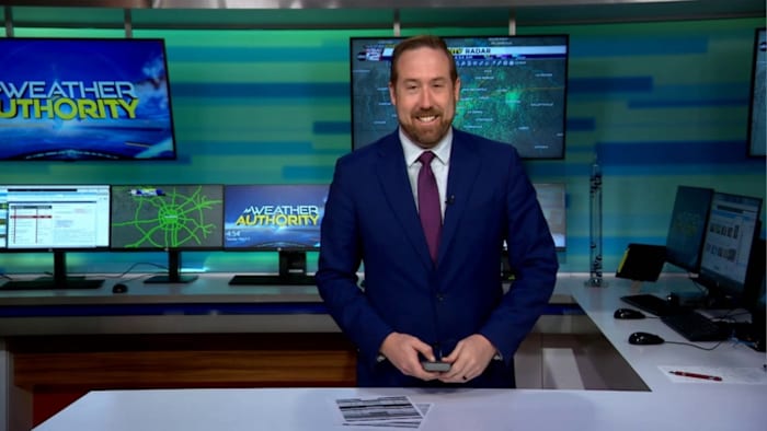 Warm today, small rain chances tomorrow