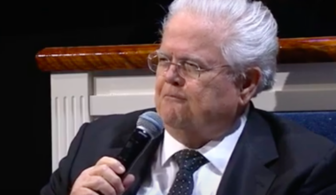 John Cornyn attends Pastor John Hagee's 'End of Days' sermon to drum up last-minute support