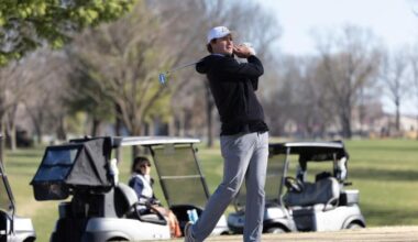 Men's Golf Wraps Up Play in Houston