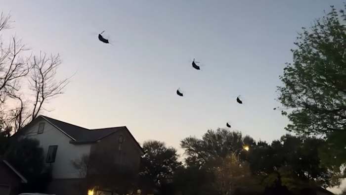 ‘Nerve-racking’ sight of low-flying helicopters has speculation flying high in San Antonio