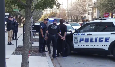 Dallas police detain masked man near Ken Paxton's watch party