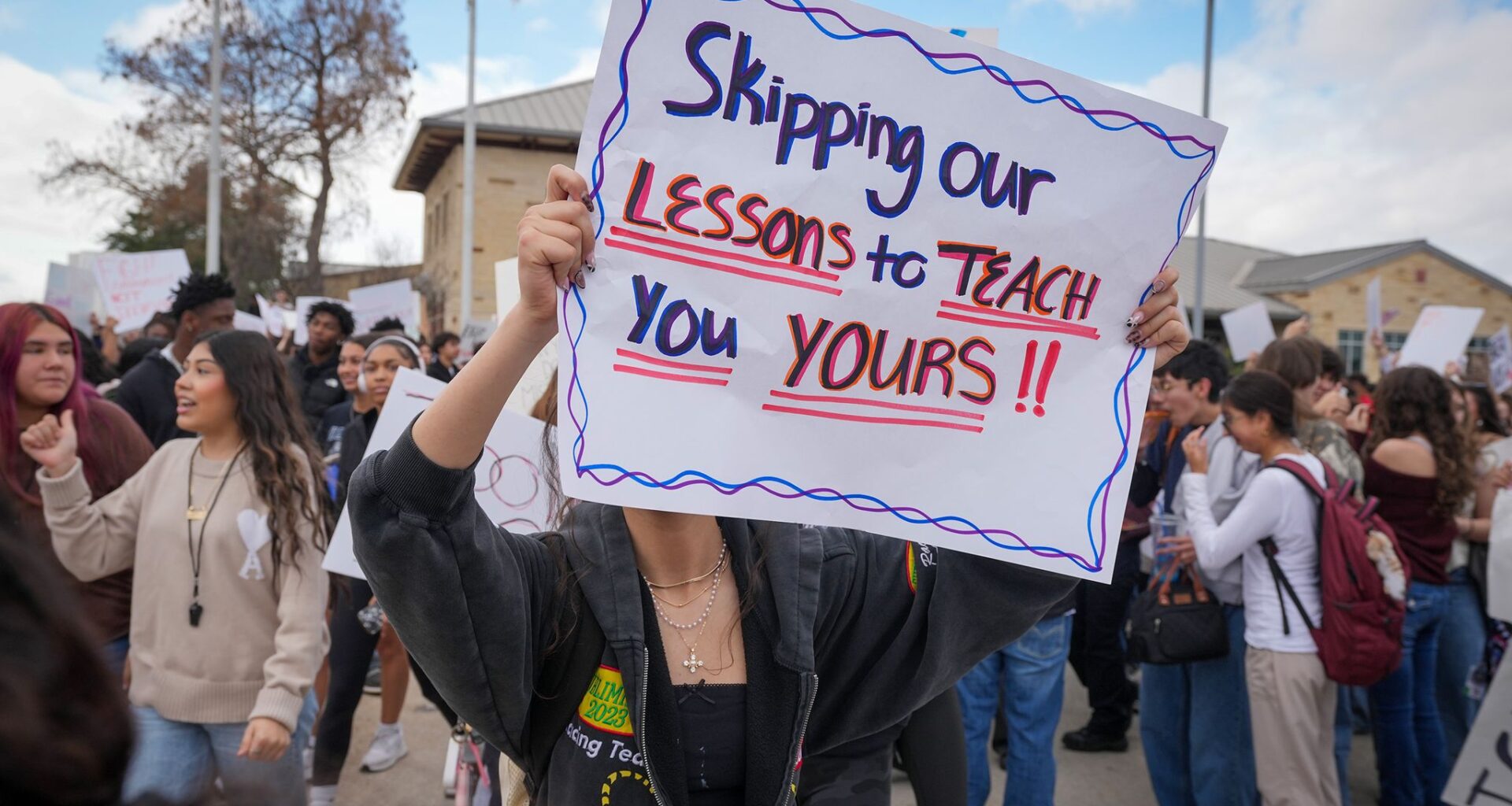 Behind the scenes of Central Texas students' anti-ICE school walkouts