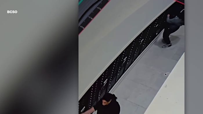 Video shows 3 suspects taking mail, packages from community boxes, BCSO says