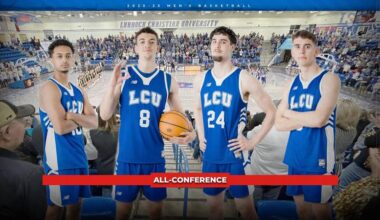 Four Chaps Recognized, Miller Named LSC Player of the Year
