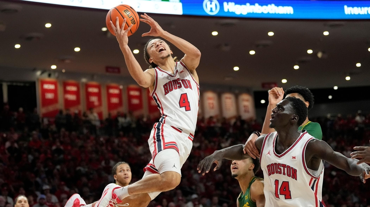 Flemings, Sharp lead No. 7 Houston past Baylor 77-64