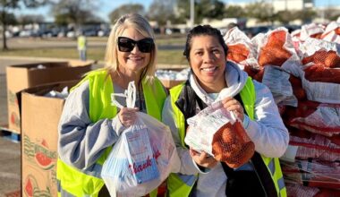 TAFB Holiday Food Distribution at Globe Life Field on Dec. 16, 2025