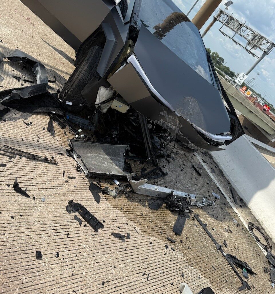Tesla Cybertruck Autopilot suit alleges overpass crash