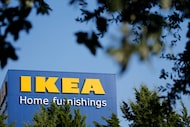 Ikea at the intersection of Dallas North Tollway and Sam Rayburn Tollway in Frisco, Texas on...