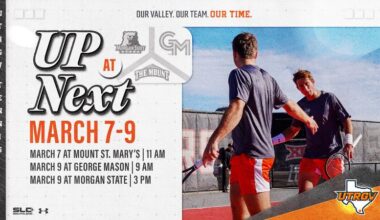 Men’s Tennis Excited for Trio of Matches in Maryland