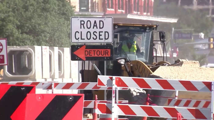 Long-term South Alamo Street construction project now weeks away from ending, city says