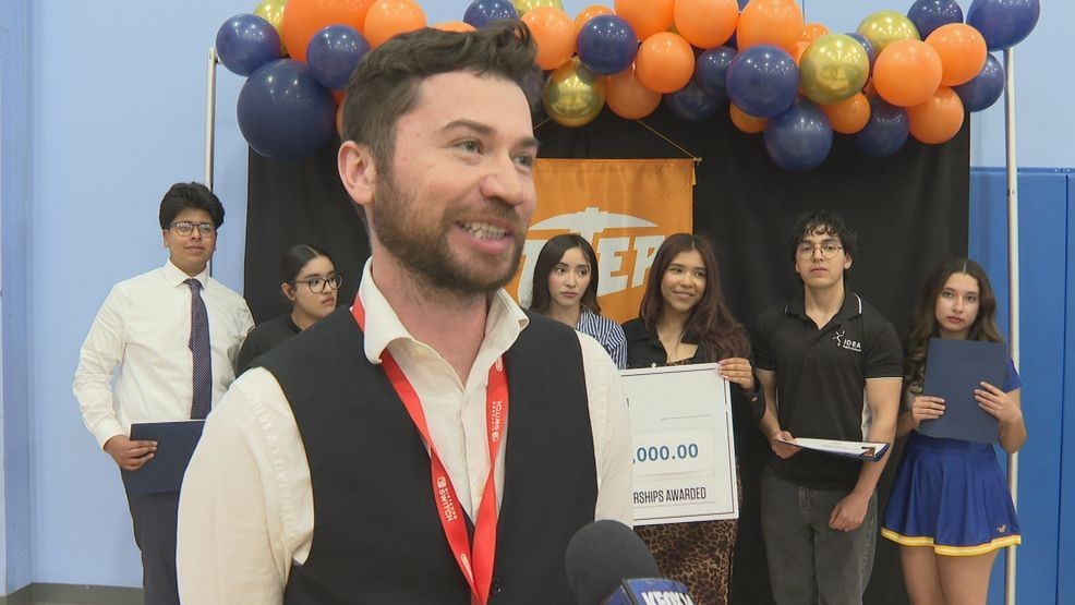 AP English Teacher Matthew Mundem from IDEA Rio Vista. March 5, 2026. Credit: KFOX14/CBS4