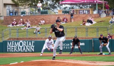 Baseball Drops Pair of Games at No. 22 Texas A&M Friday