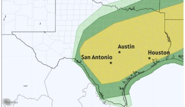 Here's the hour-by-hour timeline for Austin