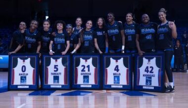 Lady Mavs Fall to ACU in Senior Day Finale at College Park Center