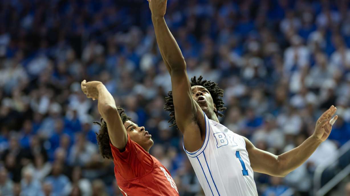 Wright's heroics rally BYU past No. 10 Texas Tech to snap 3-game slide