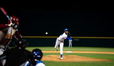 Mavericks Wait Out Rain Delays to Defeat ULM 9–5