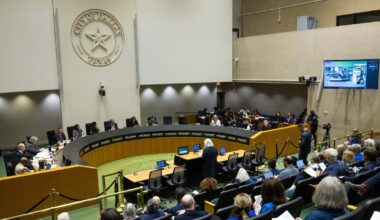 Sixteen hours, frayed tempers and a split vote on its future