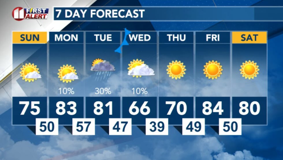 7 Day Forecast