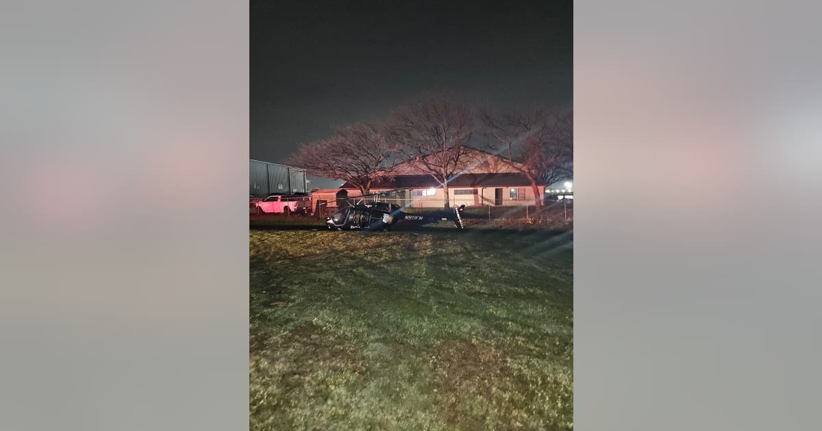 Fort Worth police helicopter makes emergency landing after mechanical failure