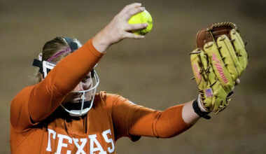 Pitcher helps Texas softball to SEC sweep South Carolina