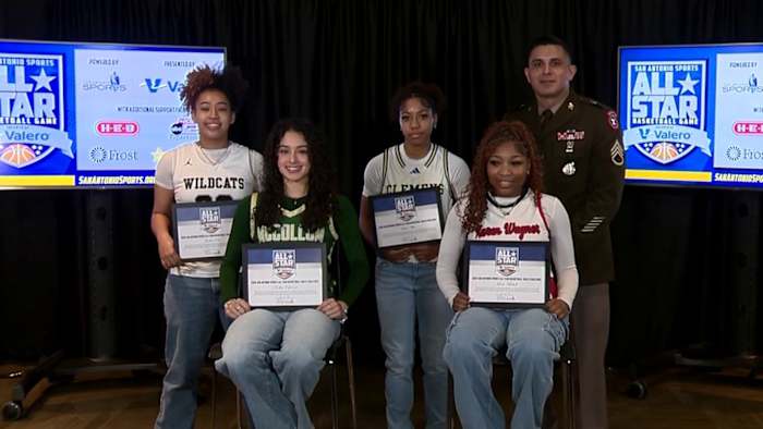 Meet the girls competing in the 2026 San Antonio Sports All-Star Basketball Game skills challenge