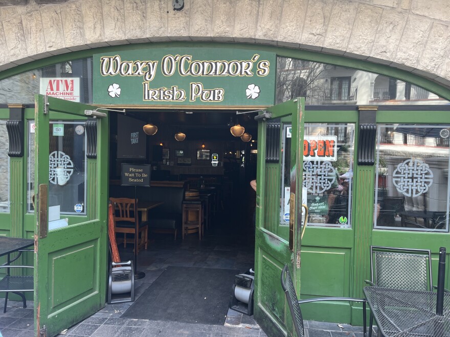 Waxy O'Connor's Irish Pub on the River Walk at 234 River Walk St., San Antonio, TX