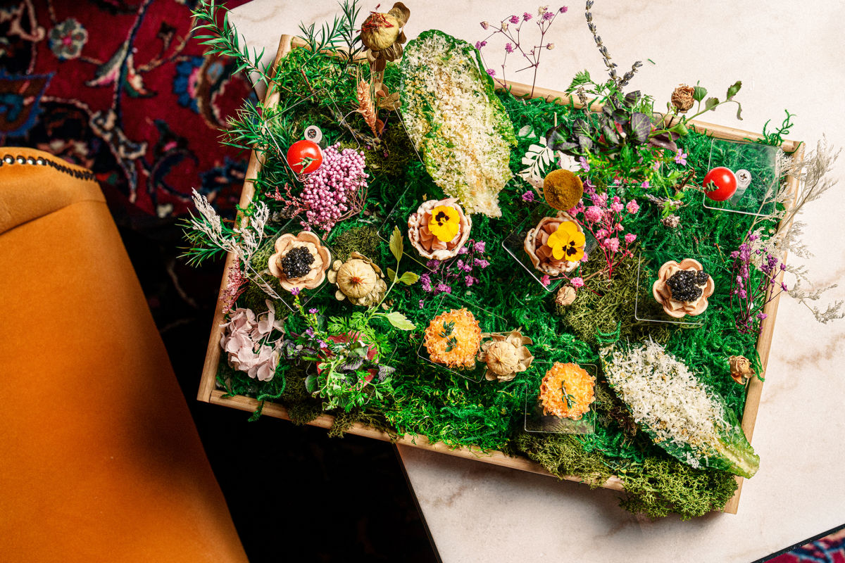 Inside the New Eculent Restaurant and Liquid Lab in Kemah, Texas