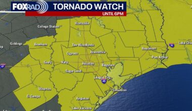 Tornado watch for Houston with storms expected Wednesday; live coverage, radar