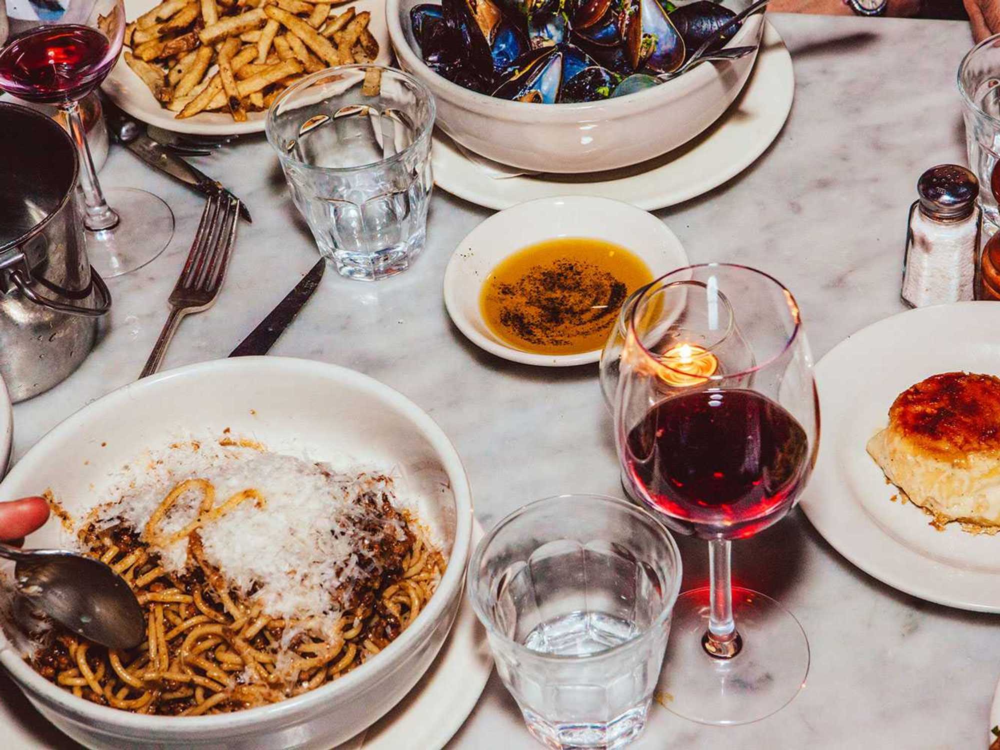 Justine's Brasserie food