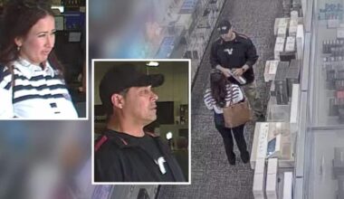 Trackdown: Couple caught on camera stealing from Best Buy stores in Tarrant County