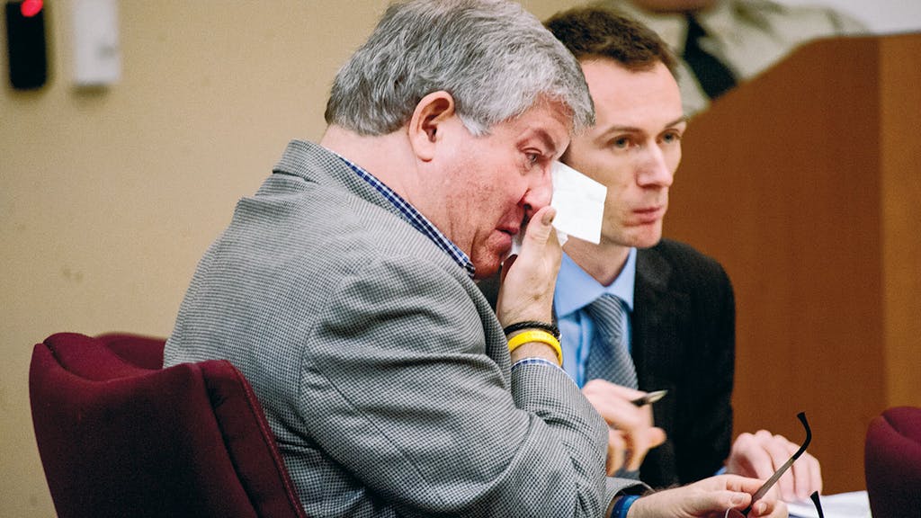 Bernie Tiede at his sentencing trial in April.