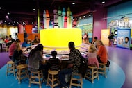 Crayola Experience Plano opened on Friday, March 23, 2018 at The Shops at Willow Bend....