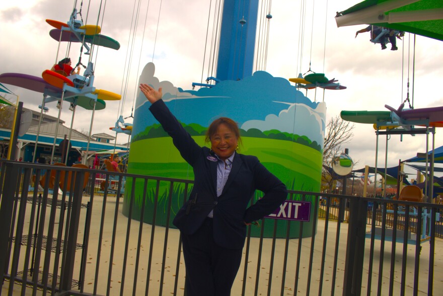 Morgan's Wonderland park president at the world's first inclusive tower attraction WingZ of Wonder.