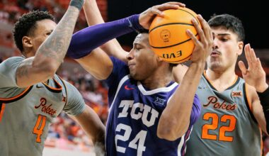 TCU Horned Frogs college basketball Xavier Edmonds