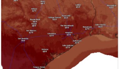 Temperature rollercoaster in Austin this weekend. Here's the forecast.