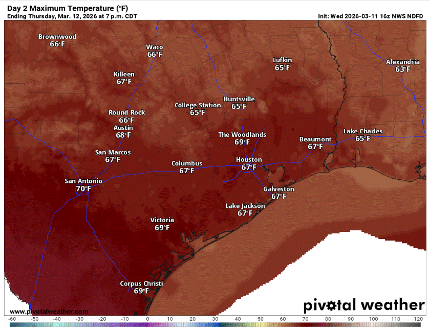 Temperature rollercoaster in Austin this weekend. Here's the forecast.