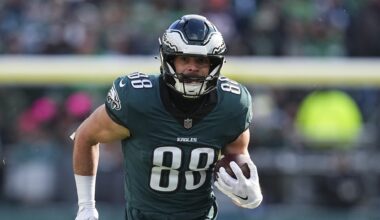 Eagles Get Good News on Dallas Goedert After Pair of Tight End Signings: Report