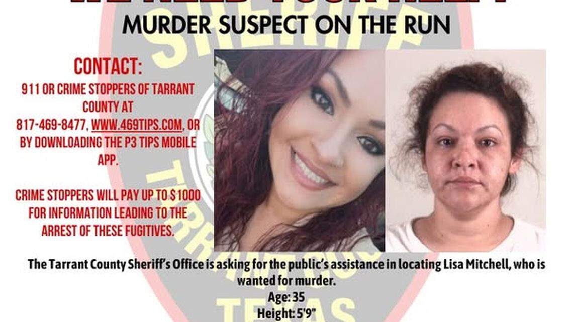 North Richland Hills murder suspect on the run, sheriff says