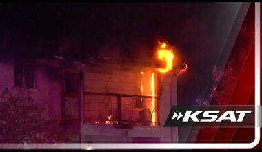 SAFD: Apartment fire displaces several, 1 hospitalized