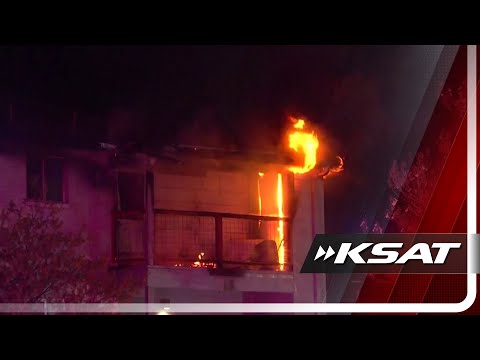 SAFD: Apartment fire displaces several, 1 hospitalized