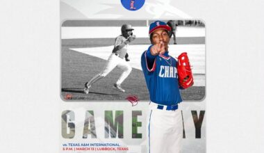 Chaps Meet Dustdevils at Hays Field