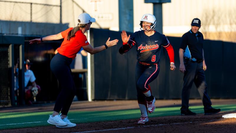 No. 12 Arizona Run-Rules No. 2 Texas Tech to Open Series