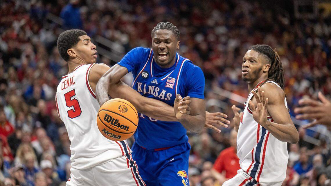 Kansas ousted by Houston in Big 12 semifinal — photo recap