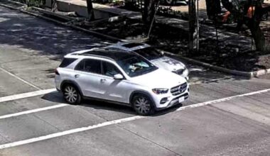 White Mercedes SUV sought in Midtown hit-and-run crash