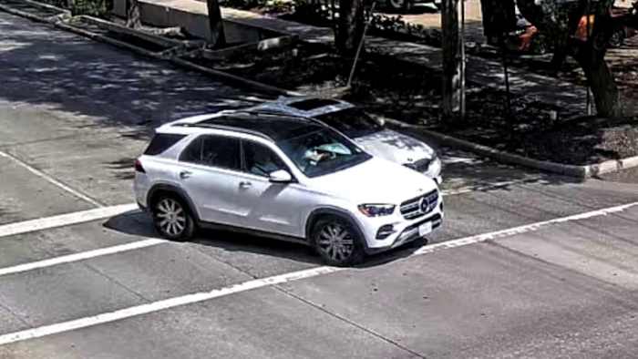 White Mercedes SUV sought in Midtown hit-and-run crash