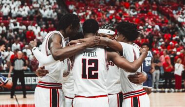 LeJuan Watts looks for room to work against the Iowa State defense.