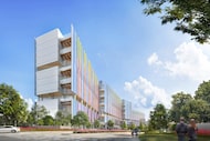 UT Southwestern Medical Center and Children’s Health's $5 billion pediatric campus in Dallas...